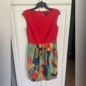 Adrianna Papell mini dress with pockets, like new
